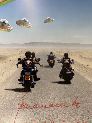 Panamarenko - Flying saucers and Devil rowlers motorcycle club kopen? Bied vanaf 125!