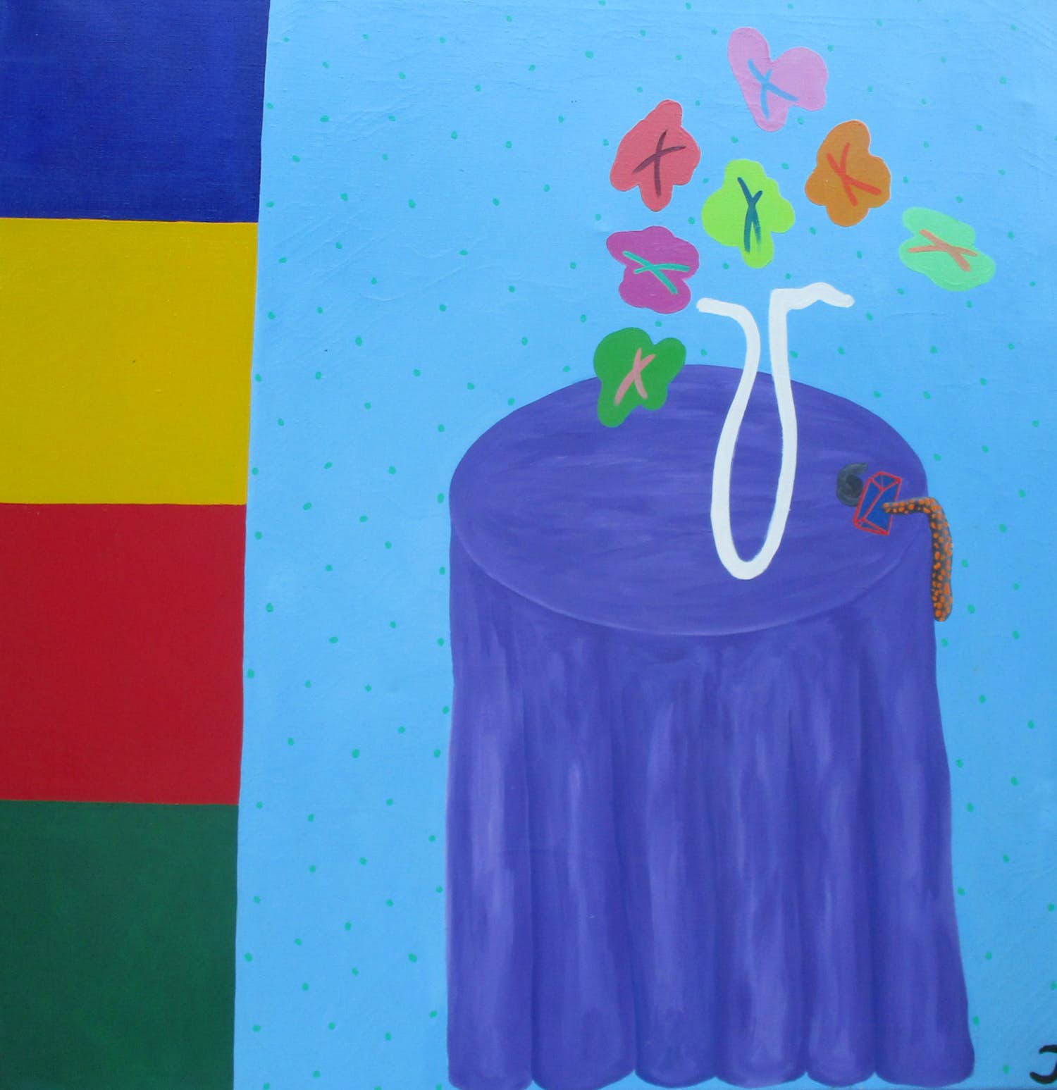 Stanco Skiczuk - Technisch schilderij verkocht voor € 75!