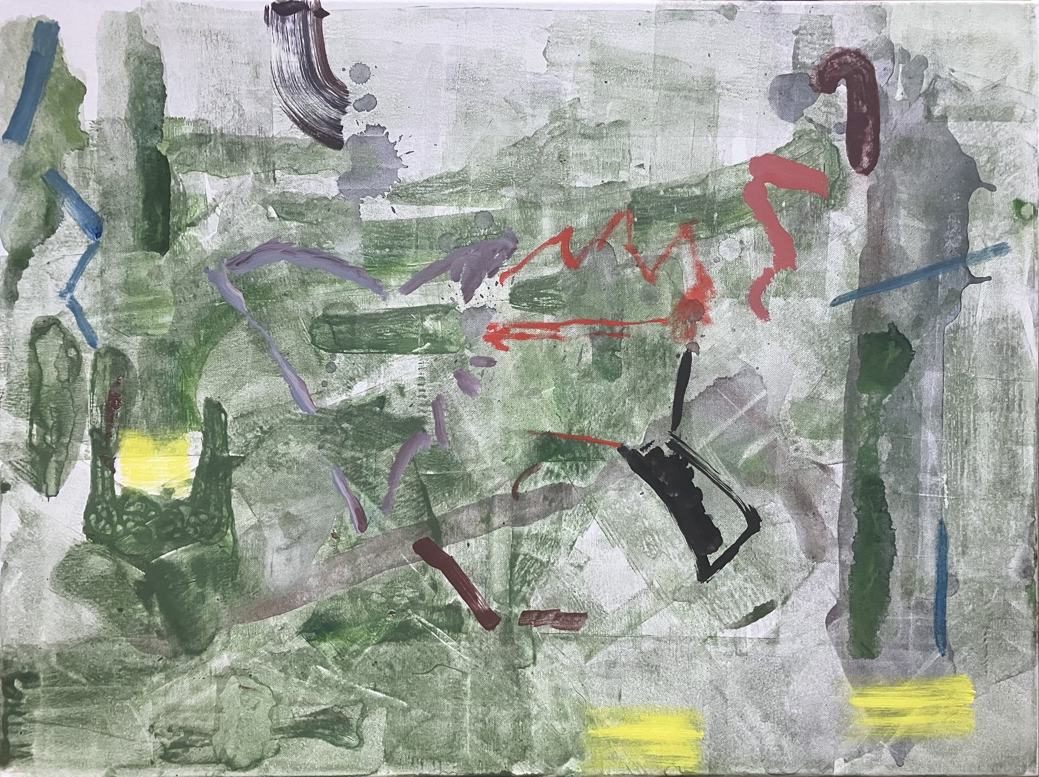 Paul Louis van den Bergh - "Mosto" - Acryl op canvas - Gesigneerd kopen? Bied vanaf 600!