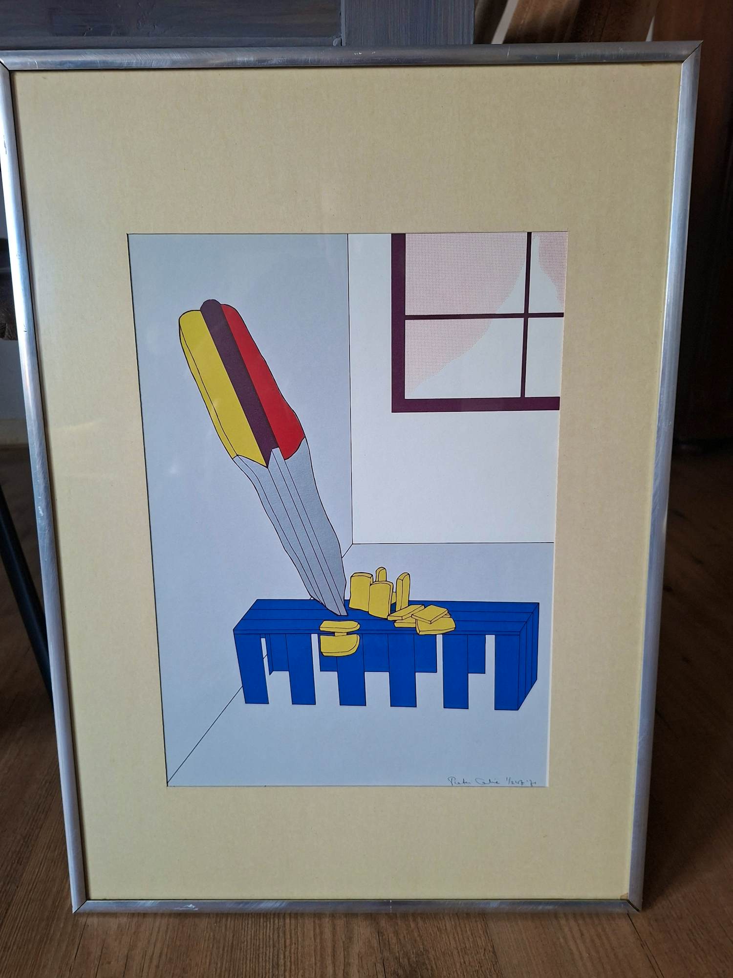 Pieter Celie - De Blauwe Tafel kaufen? Bieten Sie von 20!