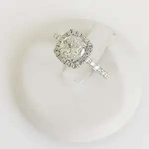 18 kt. White gold - Ring - 0.97 ct Diamond kopen? Bied vanaf 1161!