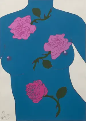 Felix Labisse - "Chansons D'apres midi" Kleurenlitho uit de reeks Les Fleurs Du Mal 1975 kopen? Bied vanaf 189!