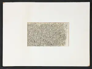 Niet of onleesbaar gesigneerd - Pentekening, Zonder titel kopen? Bied vanaf 1!