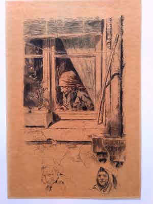 Almery Lobel-Riche - les Fenêtres verkocht voor € 50!