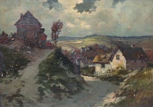 Paul Pützhofen-Hambüchen - B8867-2 - landschap met woningen kopen? Bied vanaf 50!