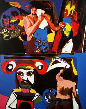 Karel Appel - Thursday, zeefdruk (groot) kopen? Bied vanaf 300!