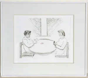 Roger Raveel - En wat brengt de toekomst? - Handingekleurde ets - Gesigneerd - 38x45 cm - 1975 kopen? Bied vanaf 1250!