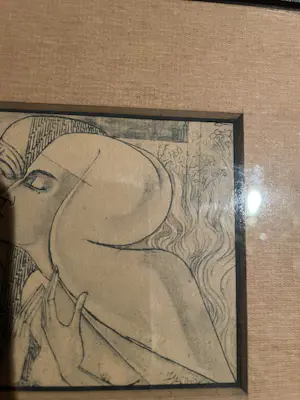Jan Toorop - Alleen Christus kan ons redden, gesigneerd in druk, ingelijst kopen? Bied vanaf 50!