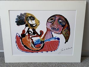 Jan te Wierik - Kleurrijke figuren. kopen? Bied vanaf 40!