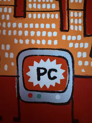 Jean Paul Marsman - “TV & PC”. Handgesigneerd en genummerde zeefdruk. kopen? Bied vanaf 25!