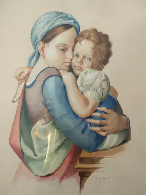 Hendrik jr. De Laat - Moeder met kind kopen? Bied vanaf 450!