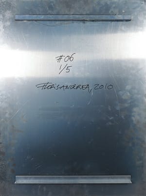 Floris Andrea - Gelatine silver bromide print en pen op aluminium, Ink #06(met ophangsysteem) kopen? Bied vanaf 1!