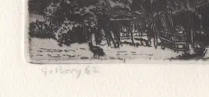 Gerard van Rooy - ets - 1962 kopen? Bied vanaf 60!