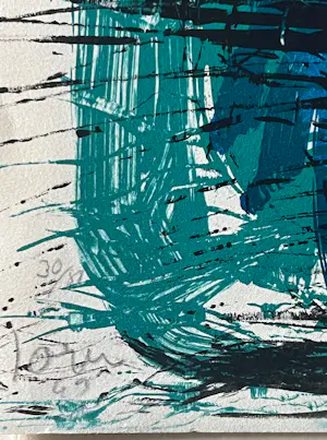 Asger Jorn - Lithographie de la série Jubilæumsserien 1949 (COBRA) kopen? Bied vanaf 2300!