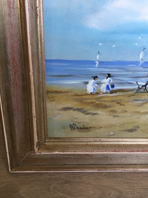 Henk Poeder - Strand bij scheveningen kopen? Bied vanaf 139!