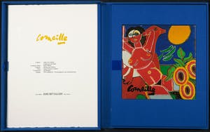 Corneille - Litho, Het oog van de zomer - Ingelijst + linnen map met boek! kopen? Bied vanaf 1!