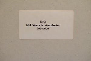 Niet of onleesbaar gesigneerd - Sierra Semiconductor kopen? Bied vanaf 1!