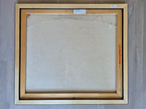 Jan van Diemen - acryl op doek - schaatser - gesigneerd r.b. kopen? Bied vanaf 425!