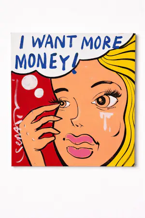 Selwyn Senatori - I want more money! kopen? Bied vanaf 1250!