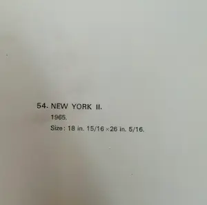 Bernard Buffet - New York II, 1965. Lithografie. kopen? Bied vanaf 25!