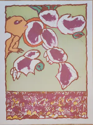 Pierre Alechinsky - Galactic Flying Objects - 1977 kopen? Bied vanaf 1050!