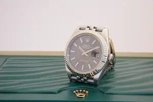 130- Originele Rolex 126334 -Oyster Perpetual Datejust II 41 extra schakel ZGAN! kopen? Bied vanaf 7200!