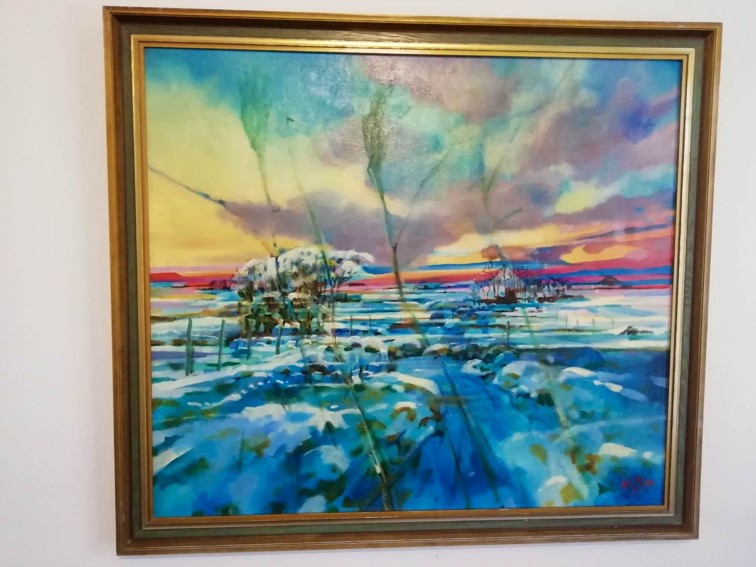 Ger Polak - Winter in de Bergense polder. Bergen - Egmond kopen? Bied vanaf 450!