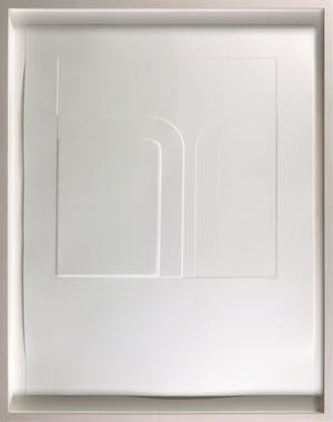 Harry van Kuyk - Reliëfdruk, T (uit het Groot Abecedarium) - Ingelijst kopen? Bied vanaf 150!