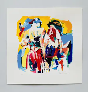 Lou Thissen - twee vrouwen kopen? Bied vanaf 20!