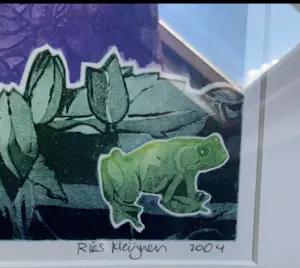 Ries Kleijnen - Optimisme in kleur kopen? Bied vanaf 50!