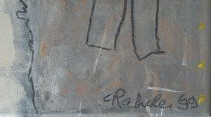 Liesbeth Rahder - Olieverf op doek, Twee figuren kopen? Bied vanaf 285!