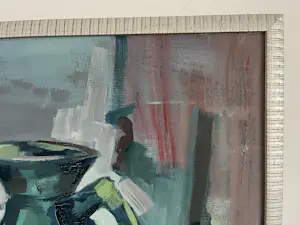 Bob Immink - BOB IMMINK (1930-1984) OLIEVERF OP DOEK "STILLEVEN" kopen? Bied vanaf 95!