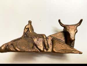 Eric Claus - Europa en de stier verkocht voor € 115!