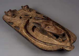 Niet of onleesbaar gesigneerd - Ijo plank masker Niger delta kopen? Bied vanaf 1!