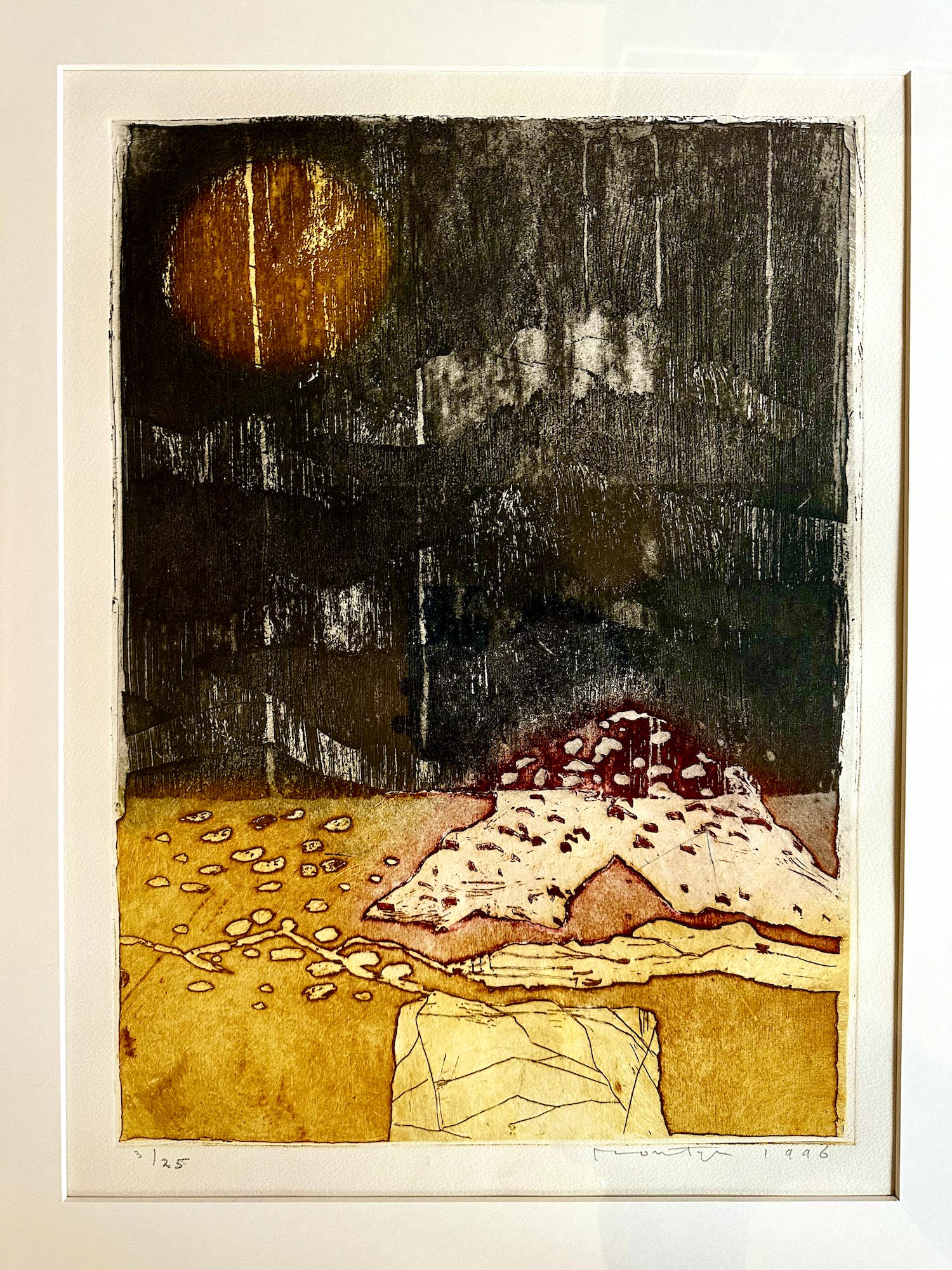 Jan Montyn - landschap verkocht voor € 75!