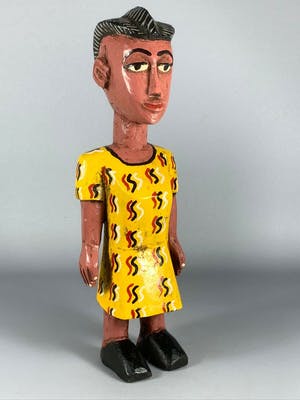 Bobo - 191101 - Tribal Used African Bozo statue - Mali kopen? Bied vanaf 45!