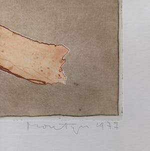 Jan Montyn - Signalen, aquatint ets (kleine oplage) kopen? Bied vanaf 115!