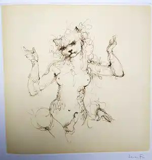 Leonor Fini - Ets 1976 vendu pour 65€ !