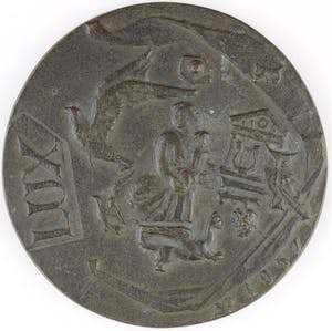 Paul Gregoire - Bronzen penning: Europa, 1957 kopen? Bied vanaf 65!