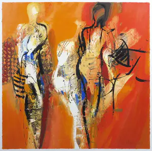 Peter Meijer - Zeefdruk, Zonder titel 3 - Ingelijst kopen? Bied vanaf 50!