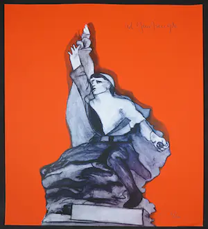 Ad Gerritsen - Zeefdruk, Zonder titel kopen? Bied vanaf 1!