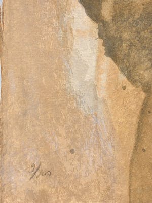 Sjaak Korsten - Boomblad in bruin kopen? Bied vanaf 1!