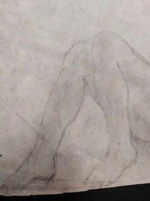 Alice Frey - tekening, vrouwelijk naakt, handgesigneerd en ingelijst kopen? Bied vanaf 75!