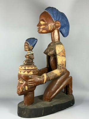 Yoruba - 200511 - African Yoruba medicin pot - Nigeria. kopen? Bied vanaf 225!