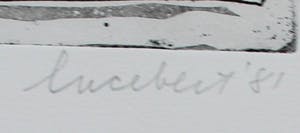 Lucebert - Ets: Paradijs + gedicht - 1981 kopen? Bied vanaf 150!