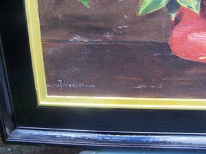 Niet of onleesbaar gesigneerd - Bloemstilleven. kopen? Bied vanaf 10!