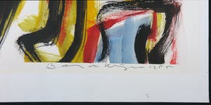 Barney de Krijger - Twee gouaches, Bodybuilding en Theaterspeler kopen? Bied vanaf 1!