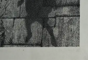 Frederik Hendrik Weissenbruch - Litho, Sprong van de laatste Mammeluk – ingelijst - ca 1870 kopen? Bied vanaf 10!