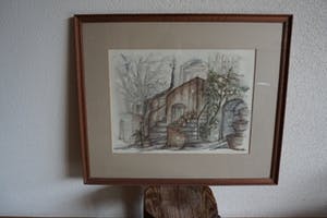 Bob Denneboom - de twee stenen trappen kopen? Bied vanaf 200!