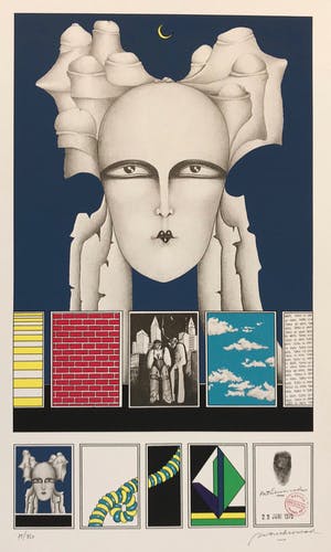 Patrick Conrad - Zeefdruk - 1977 - Gesigneerd - 75/250 kopen? Bied vanaf 55!